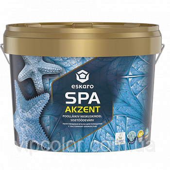 Eskaro Akzent SPA 2,7 л Акрилатна напівглянсова фарба для інтер'єру арт.4740381015182