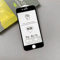 Захисне скло 5D для iPhone 7 / 8 / SE 2020 Black
