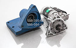 Стартер Slovak 3,5квт і Перехідна плита вмісто пускача ПДМ  (МТЗ, ЮМЗ, Т-150) (комплект переобладнання)