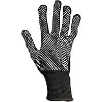 Перчатки рабочие стрейч гламур черный (10 размер)
