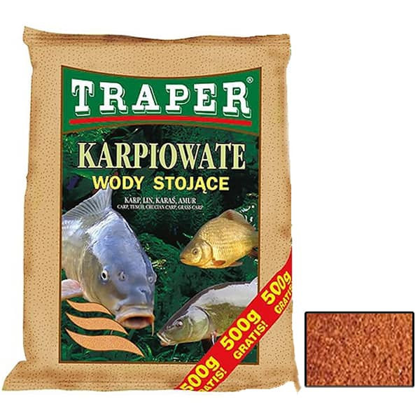 Прикорм Traper Karpiowate (для стоячої води) 2,5 кг 2.5 кг