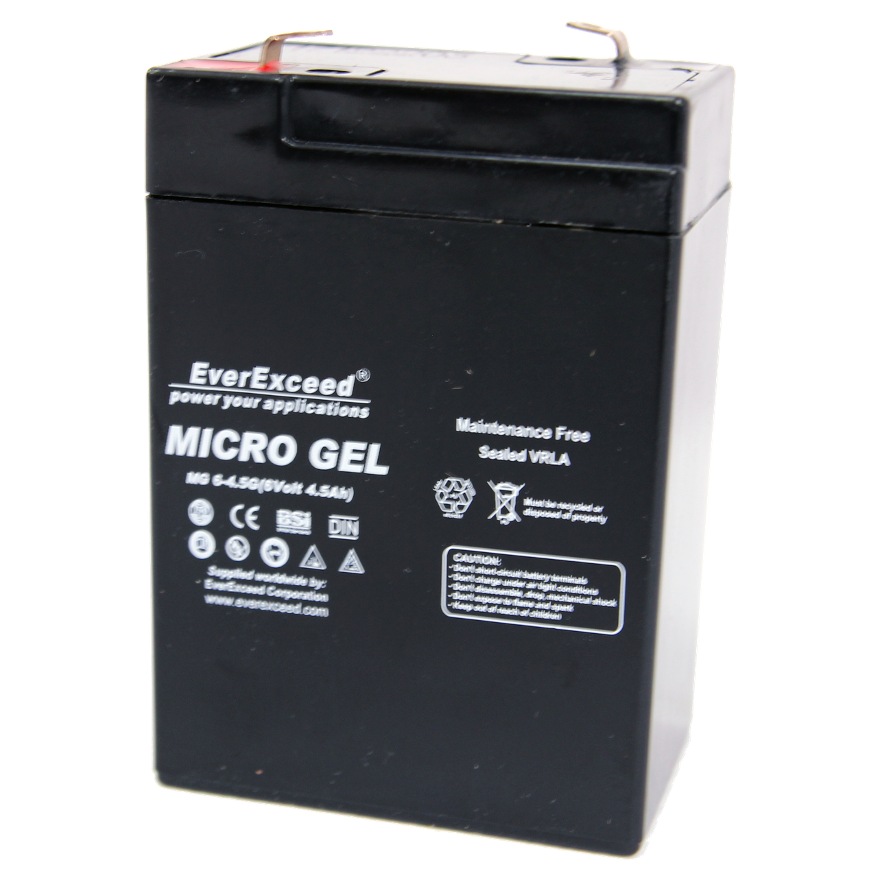 Гелевий акумулятор EverExceed MG 6-4,5G