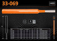 Пробойник стальной 6.0х150мм., NEO 33-069