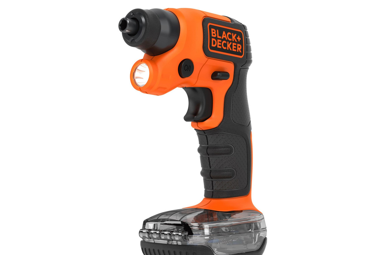 ВИКРУТКА АКУМУЛЯТОРНА З КОНТЕЙНЕРОМ BLACK+DECKER LI-ION 3.6 В 1.5 АЧ 5.5 НМ BDCSFS30C-QW, фото 1