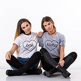 Парні футболки. Футболки для подруг. Кращі подруги., фото 2