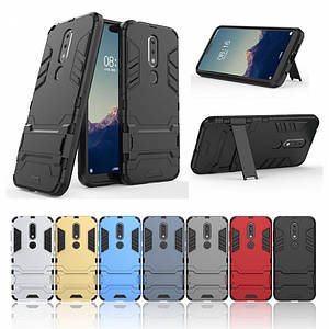 PC + TPU чохол Metal armor для Nokia 7.1 (7 кольорів)
