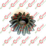 Шестерня конічна шліцева z=15 редуктора на прес-підбирач Famarol Z-511 8245-511-006-321 5511/006-05-002 5511/00632, фото 2