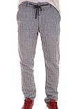 Лляні чоловічі штани Pronto moda Louis Plein оптом лот10шт, фото 3