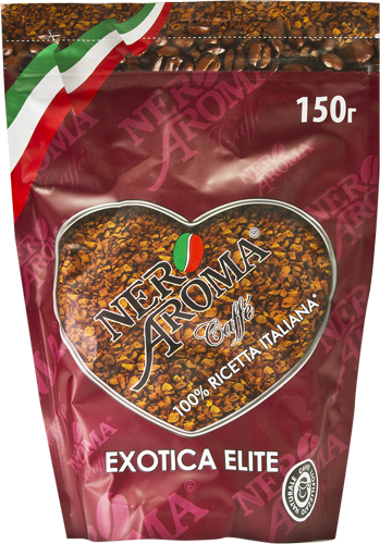 Розчинну кави Aroma Nero Exotica Elite 150 гр (12 шт в ящику)