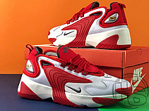 Чоловічі кросівки Nike Zoom 2K White/Red AO0269-102, фото 5