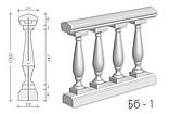 Балюстрада з бетону Бб-1 h1000 мм., фото 3