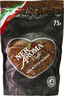 Розчинну кави Aroma Nero Black 75 гр (12 шт в коробці)