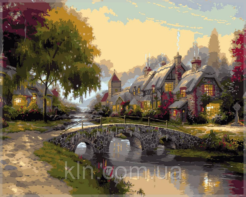 Картина за номерами Babylon Кам'яний міст VP141 40 х 50 см, фото 1