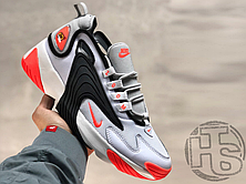 Чоловічі кросівки Nike Zoom 2K White/Orange/Black AO0269-105, фото 3
