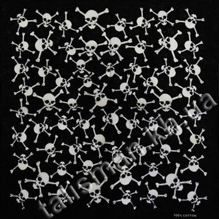 Бандана BAN-193 - черепа з кістками