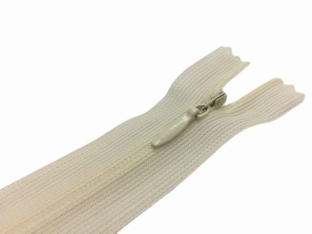 Блискавка потаємна нероз'ємна 50см S-571 бежевий ZIP