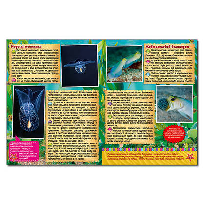 Дитяча енциклопедія "Підводний світ" | Глорія, фото 4