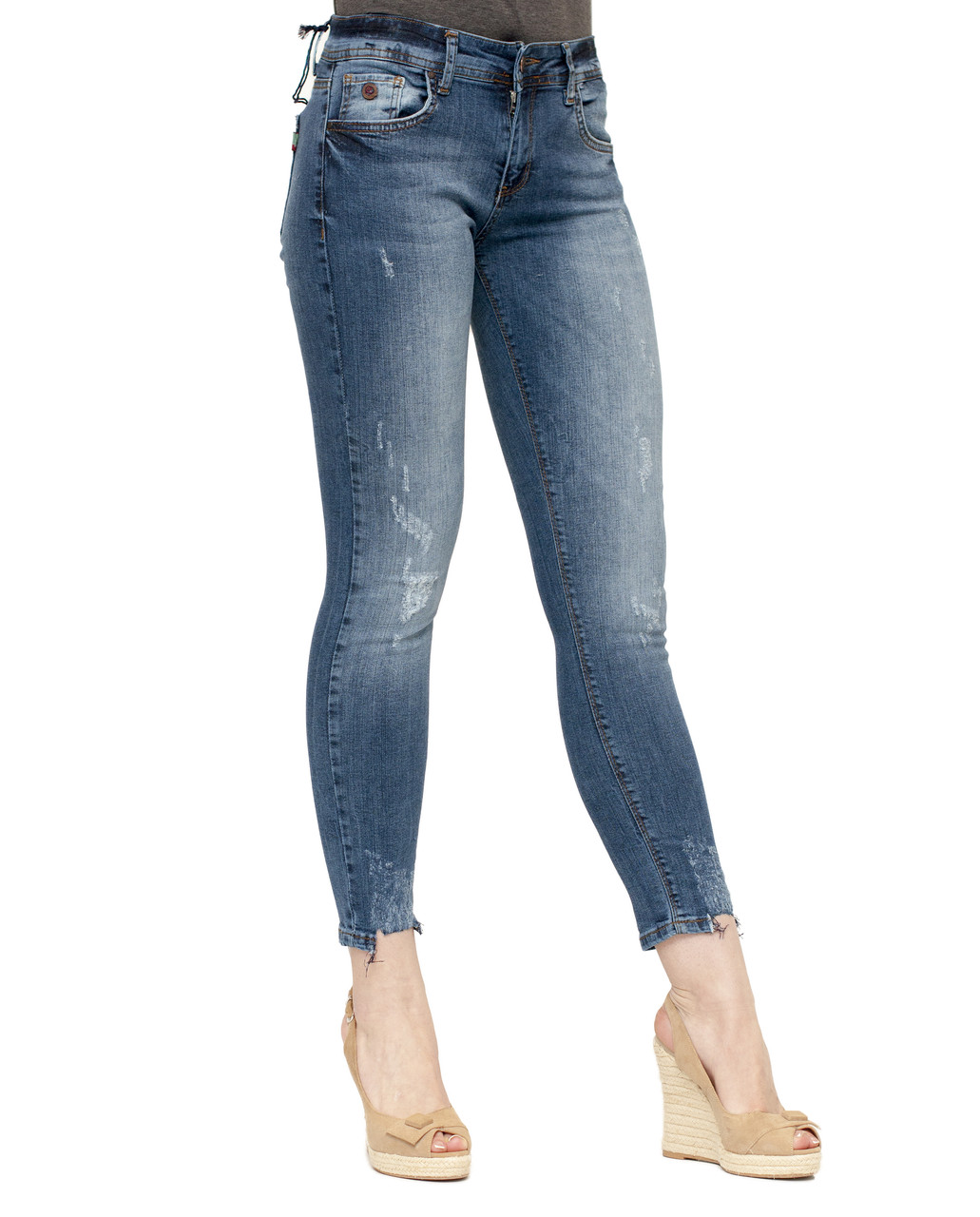 Джинси жіночі Crown Jeans модель 1340 (18229 13697)
