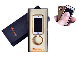 Запальничка-брелок подарунковий USB iPhone 4812, фото 5