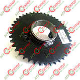 Зірочка Z=42 запобіжноїй муфти приводу підбирача преспідбирача Sipma 2023-130-770.01, фото 3