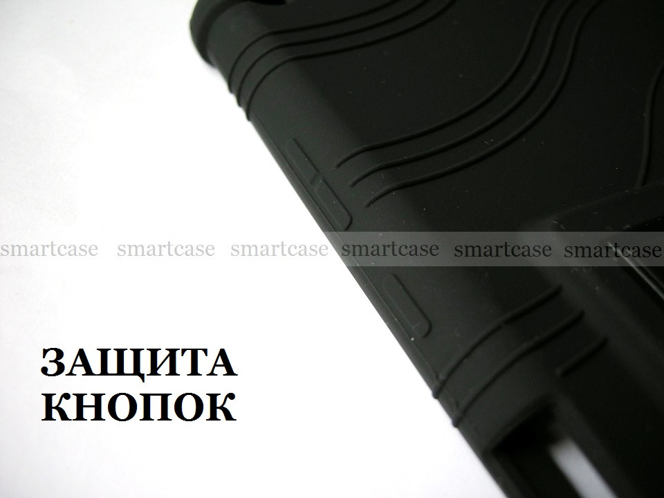 Черный защитный силиконовый чехол бампер для Huawei Mediapad T3 8 KOB-L09 STAND TPU противоударный - фото 3 - id-p932624127