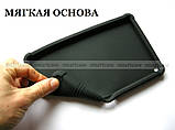 Чорний захисний силіконовий чохол бампер для Huawei Mediapad T3 8 KOB-L09 STAND TPU протиударний, фото 4