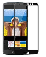 Захисне скло Full Glue для Moto G6 Play / XT1922 Чорне