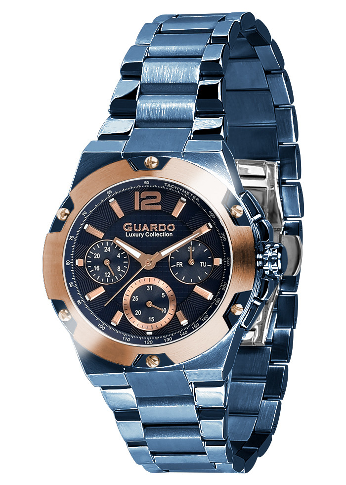 Годинник Guardo S01527(m) BlBl