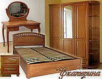 Спальный гарнитур "Екатерина" мебель для спальни. Белая, красивая, деревянная спальня