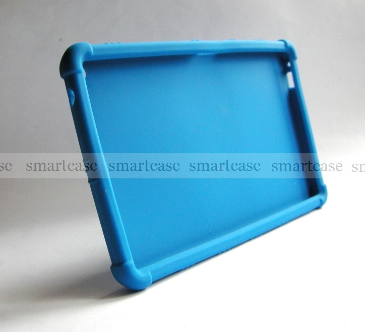 Синий силиконовый чехол для Huawei Mediapad T3 8 KOB-L09 STAND TPU противоударный бампер мягкий - фото 5 - id-p932664202
