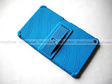 Синій силіконовий чохол для Huawei Mediapad T3 8 KOB-L09 STAND TPU протиударний м'який бампер, фото 8