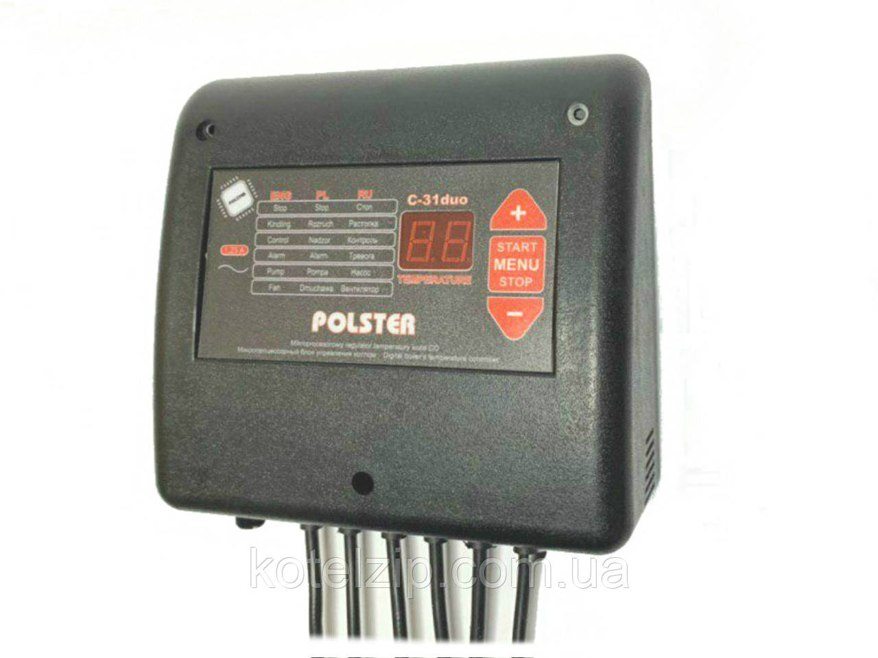Автоматика для котла Polster C-31 Duo (2 вентилятора і 1 насос)