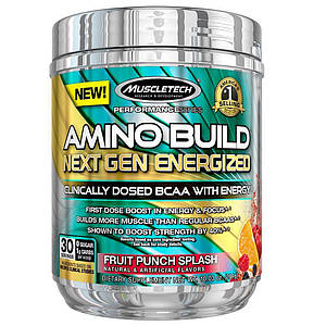 Амінокислоти з кофеїном MuscleTech Amino Build Next Gen Energized 30 порц.