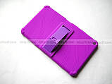 Фіолетовий (бузковий) силіконовий чохол Huawei Mediapad T3 8 KOB-L09 STAND TPU протиударний м'який бампер, фото 9