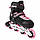 Роликові ковзани SportVida SV-UP0003 Size 34-37 Black/Pink Original, фото 3