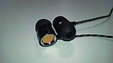 Навушники-гарнітура внутрішньоканальні (вакуумні) AIERSENN ARS-A291, регулятор гучності, Black, фото 3