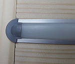 Світлодіодний профіль врізний 16 (22) 7 анод. Комплект 2мп