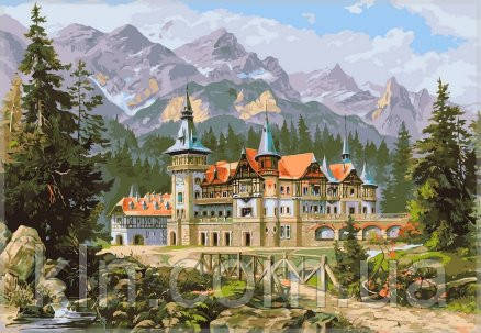 Картина за номерами Babylon Замок Сплячої красуні VP149 40 х 50 см, фото 1