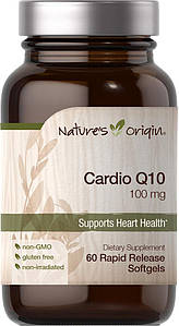 Коензим Q10 Nature's Origin Cardio Co Q-10 100 мг 60 капс.