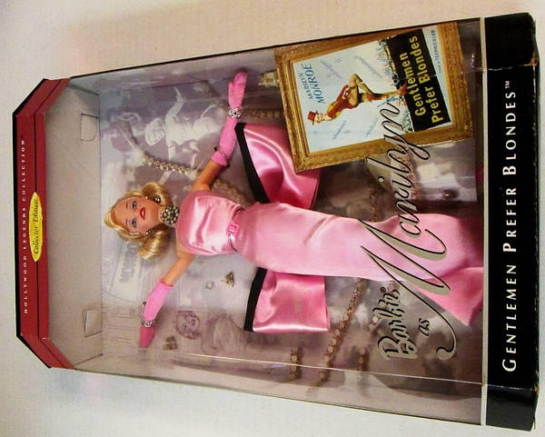 Marilyn monroe barbie gentlemen prefer blondes sale