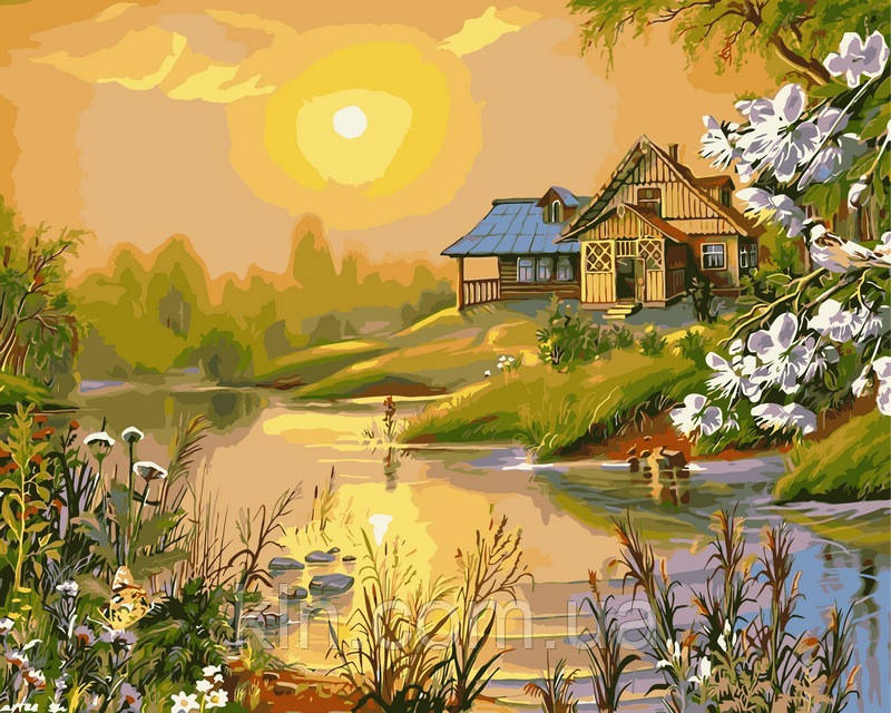 Картина за номерами Babylon Сонячний весняний день VP164 40 х 50 см, фото 1