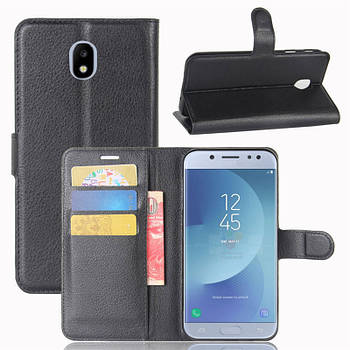 Чохол-книжка Litchie Wallet для Samsung J330 Galaxy J3 2017 Чорний