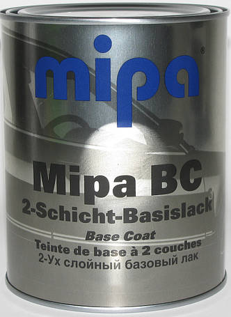 Авто фарба (автоемаль) металік Mipa BC 1л Daewoo 91L Silverstone, фото 2