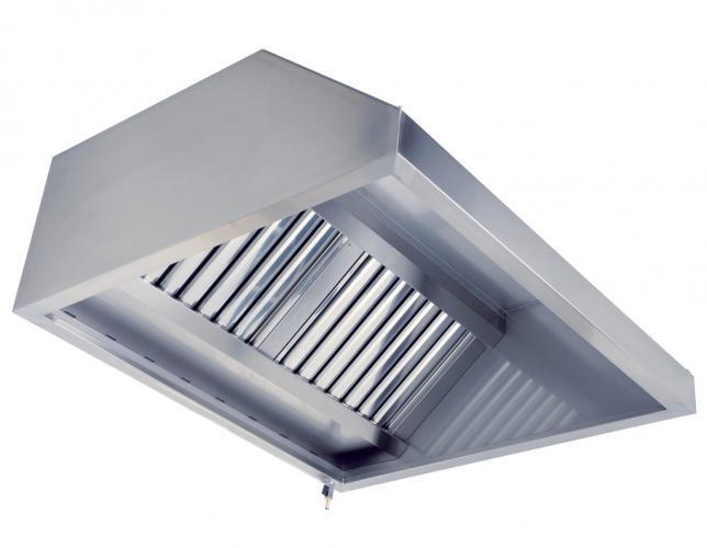 Зонт витяжний нерж.сталь з жироуловлюючим фільтром 900*900