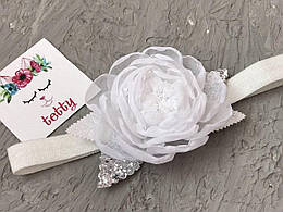 Пов'язка ручної роботи з квіткою від Tetiana Bakun