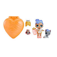 Лялька LOL Bubbly Surprise Orange Серце-сюрприз у жовтогарячому кейсі (556268), фото 3