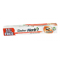 Зубная паста от кариеса Дабур Хербал, DABUR HERB'L с Гвоздикой, 150г + зубная щетка