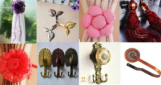 Купити прикраси для штор в інтернеті. Вибираємо аксесуари