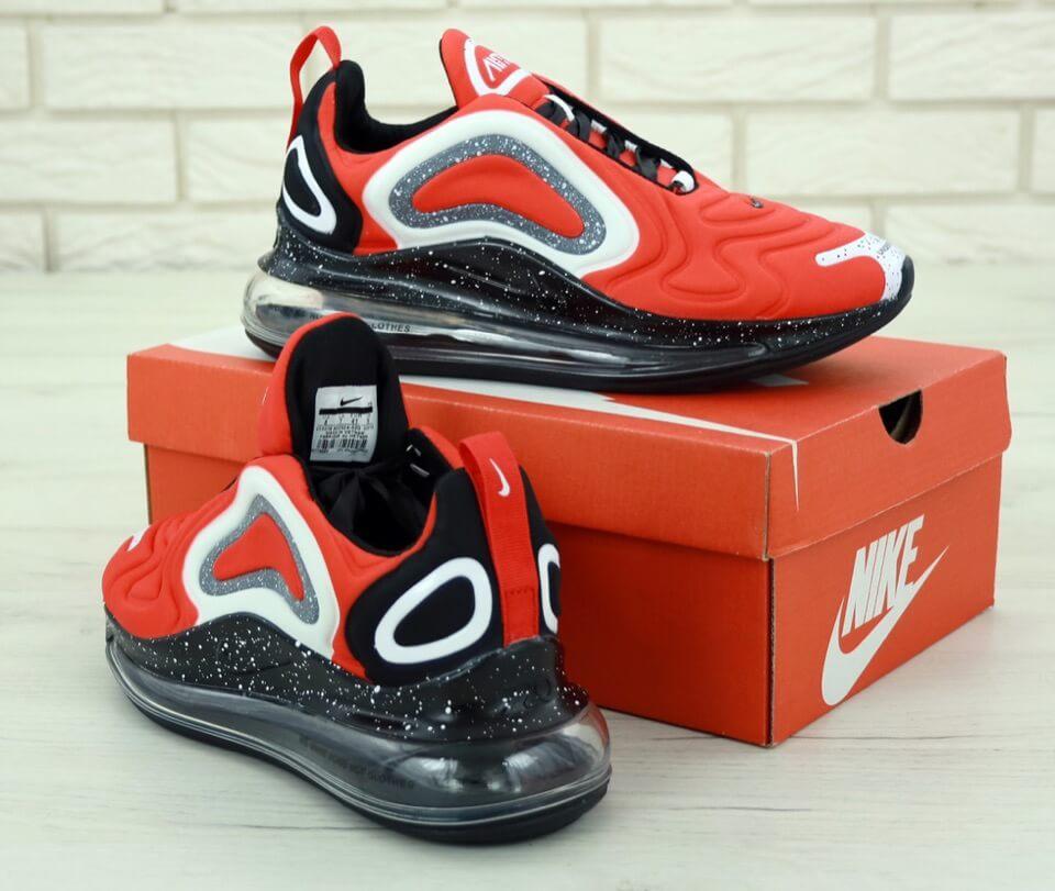 Чоловічі кросівки Nike Air Max 720 Red (Кросівки Найк Аір Макс 720 червоного кольору)