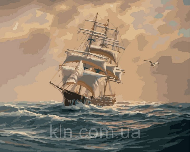 Картина за номерами Babylon З вітром споря VP255 40 х 50 см, фото 1